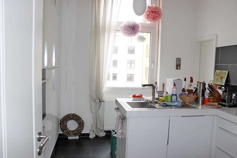 K�chenansicht 2 Etagenwohnung Frankfurt/Main