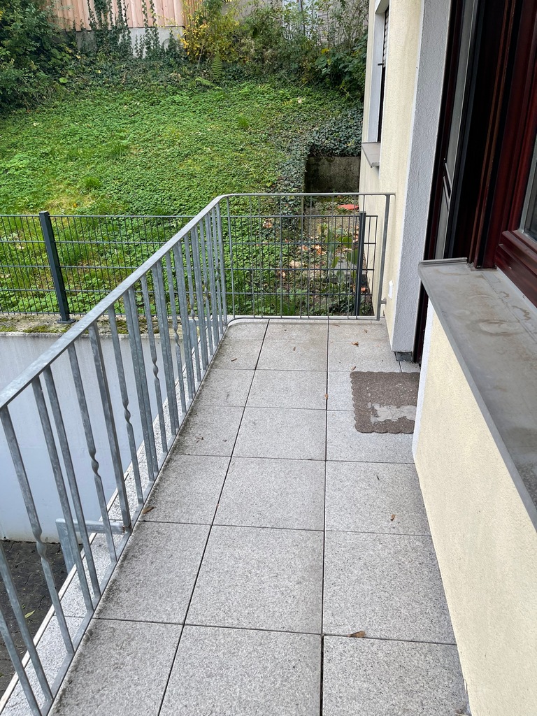 Balkonansicht 2 Etagenwohnung Karben