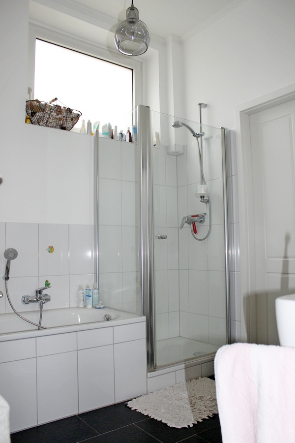 Tageslichtbad Ansicht 1 Etagenwohnung Frankfurt/Main