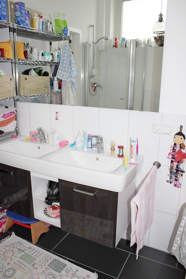 Tageslichtbad Ansicht 2 Etagenwohnung Frankfurt/Main